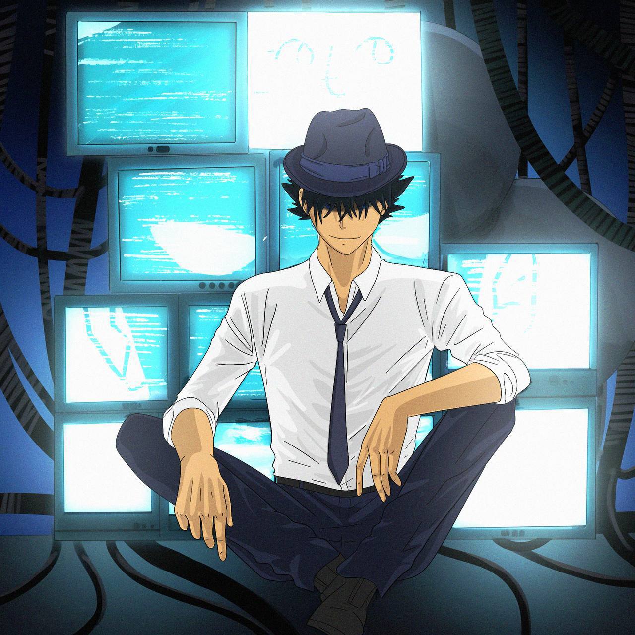 Multiple Hacker Screens